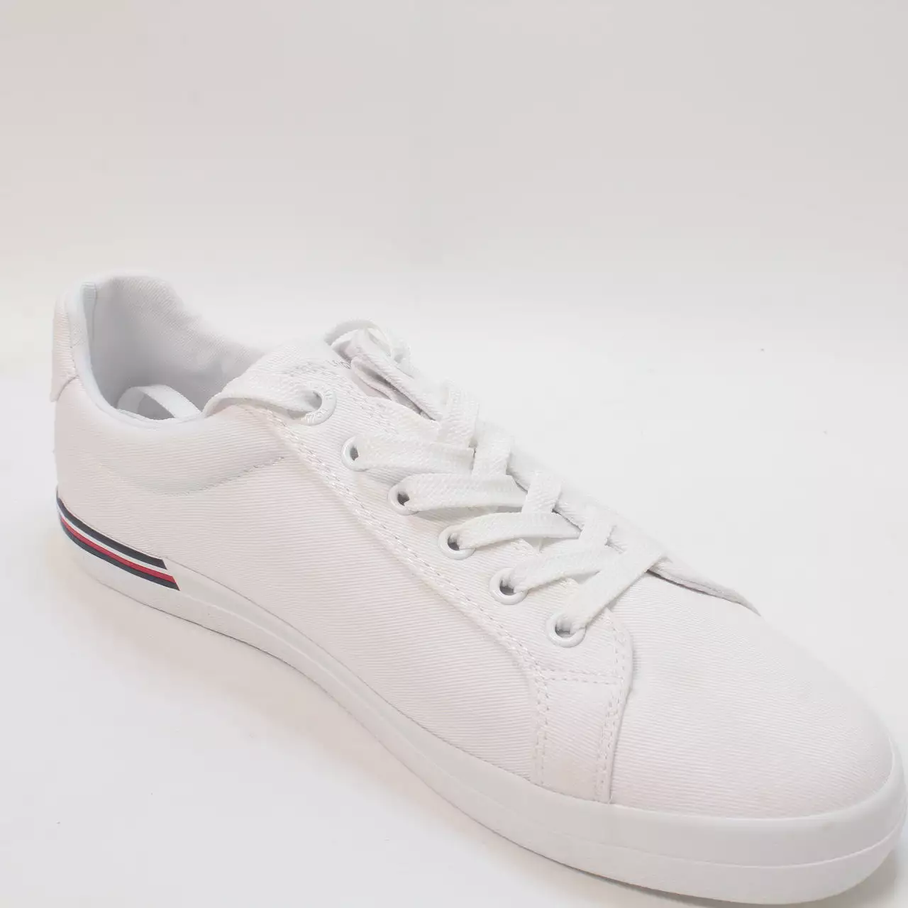 Tommy Hilfiger Essential Stripes Sneakers White Uk Size 6.5