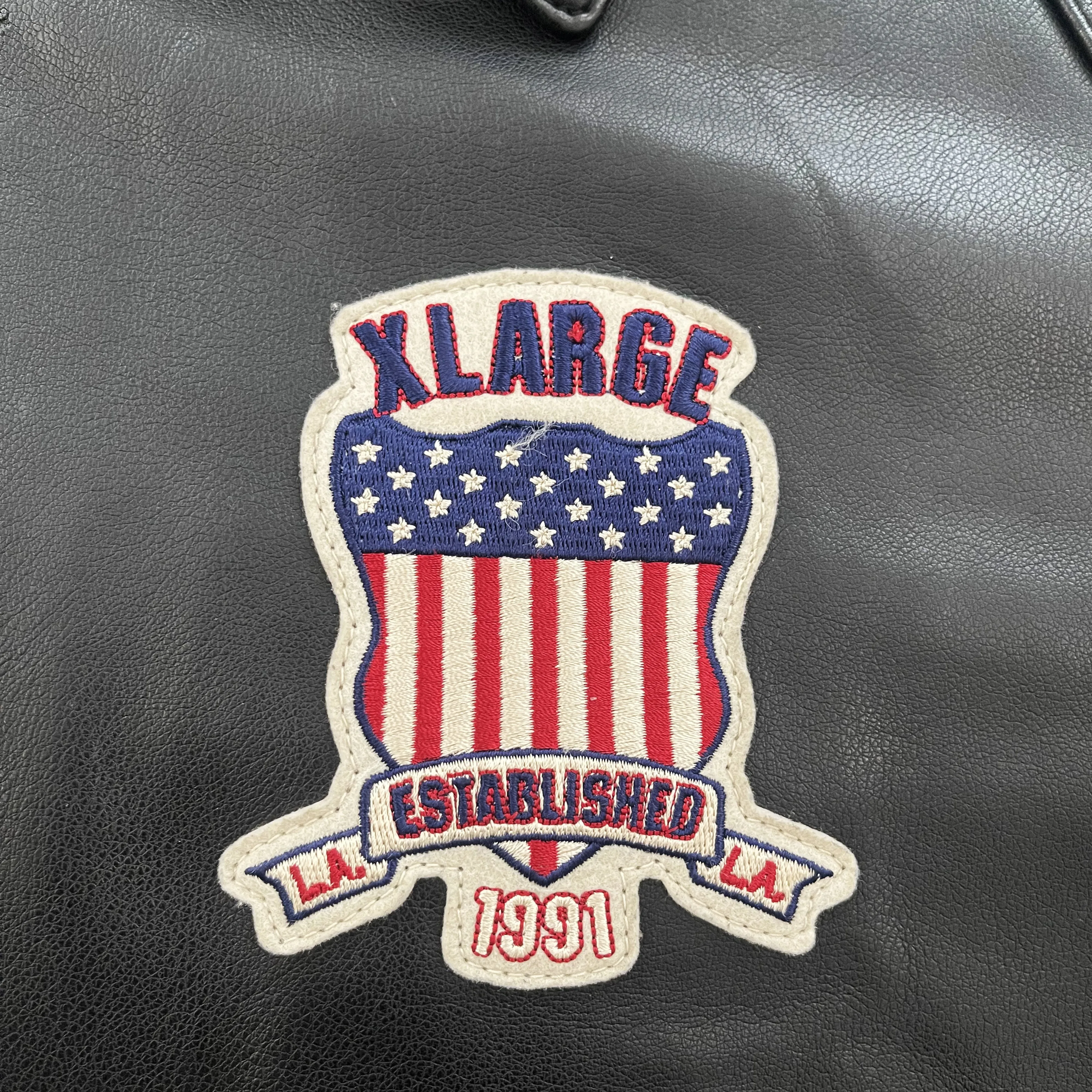 Vintage Avirex Leather Varsity Jacket