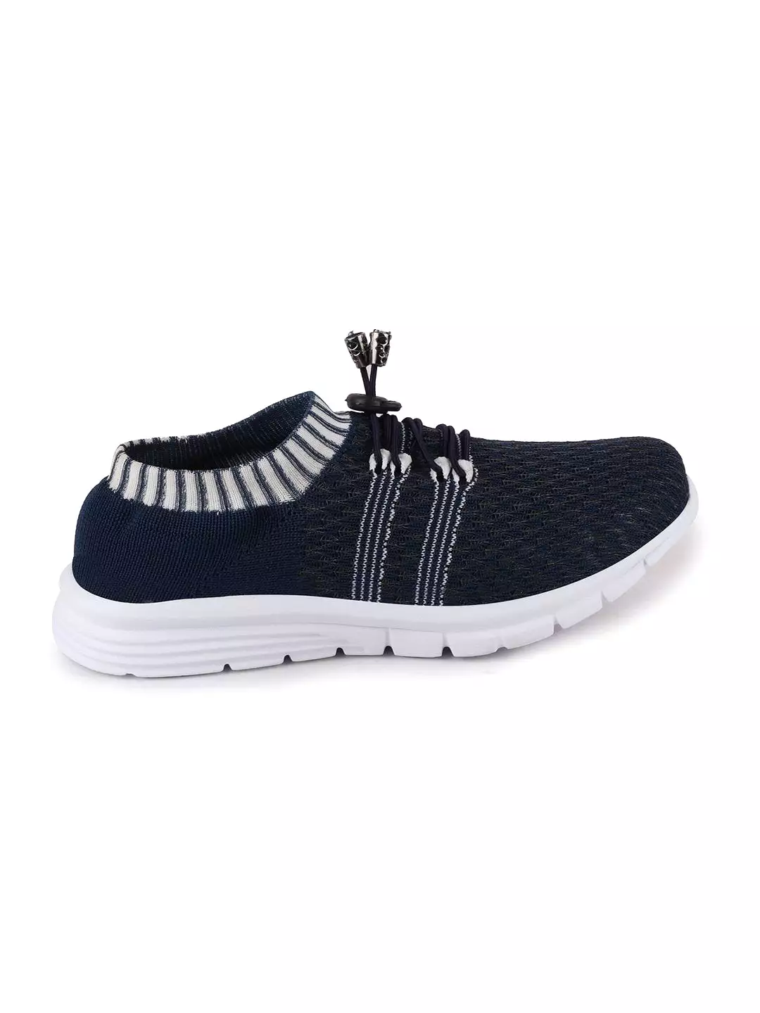 Women Blue Sports Lace-Up Outdoor Running Shoes