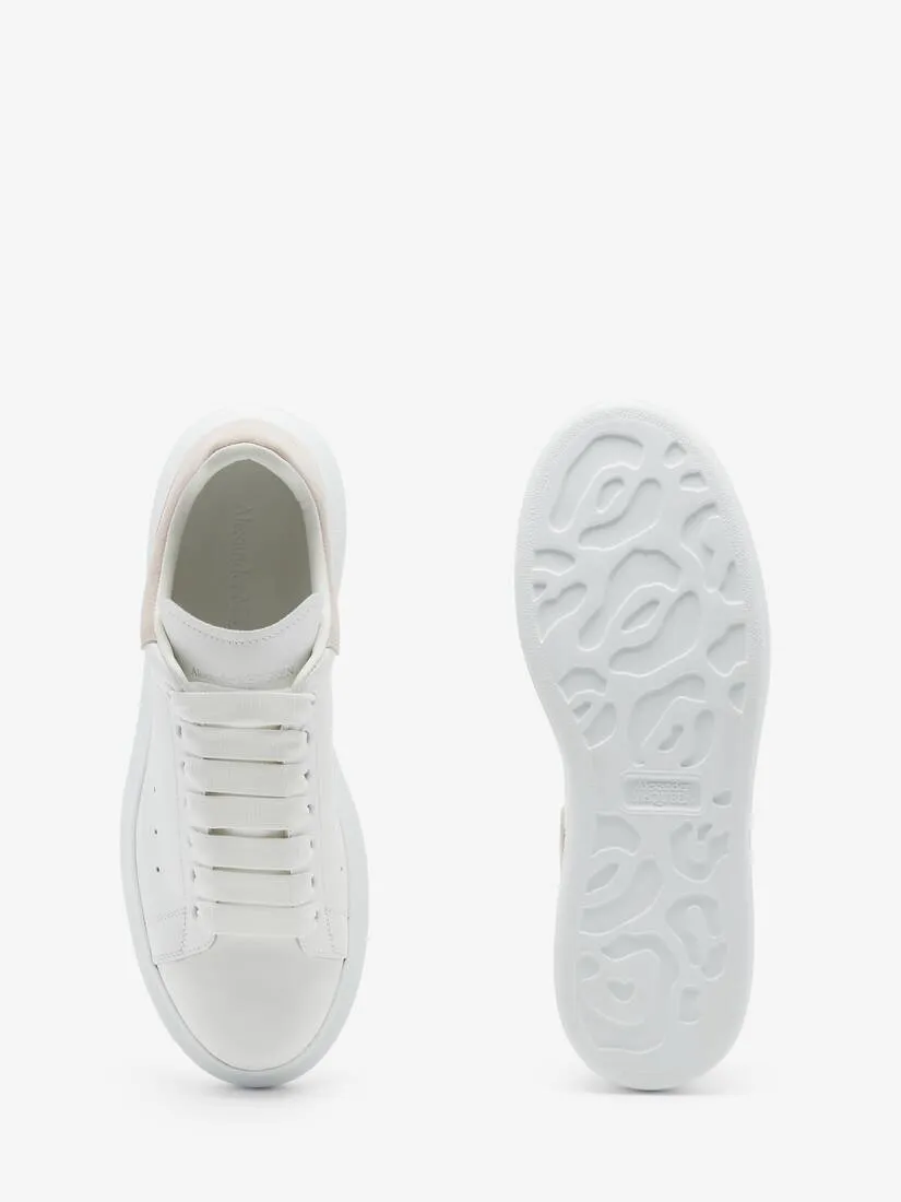 Women's Oversized Sneaker in White/patchouli