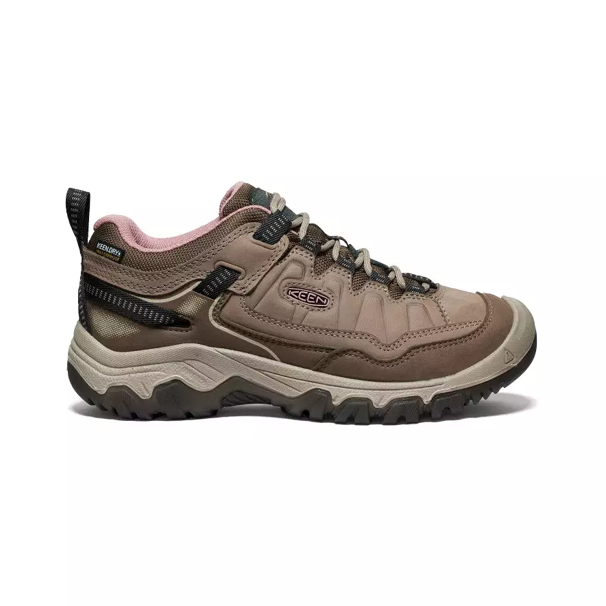 Women's Targhee IV Waterproof Hiking Shoe  |  Brindle/Nostalgia Rose