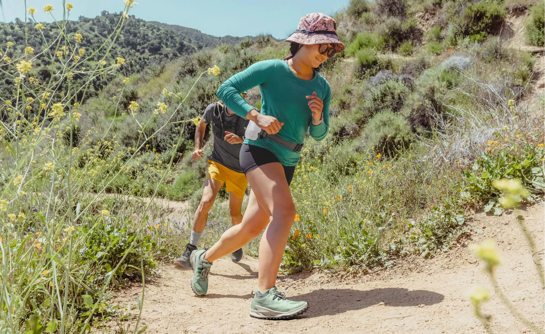 Women's Zionic Waterproof Hiking Shoe  |  Desert Sage/Ember Glow