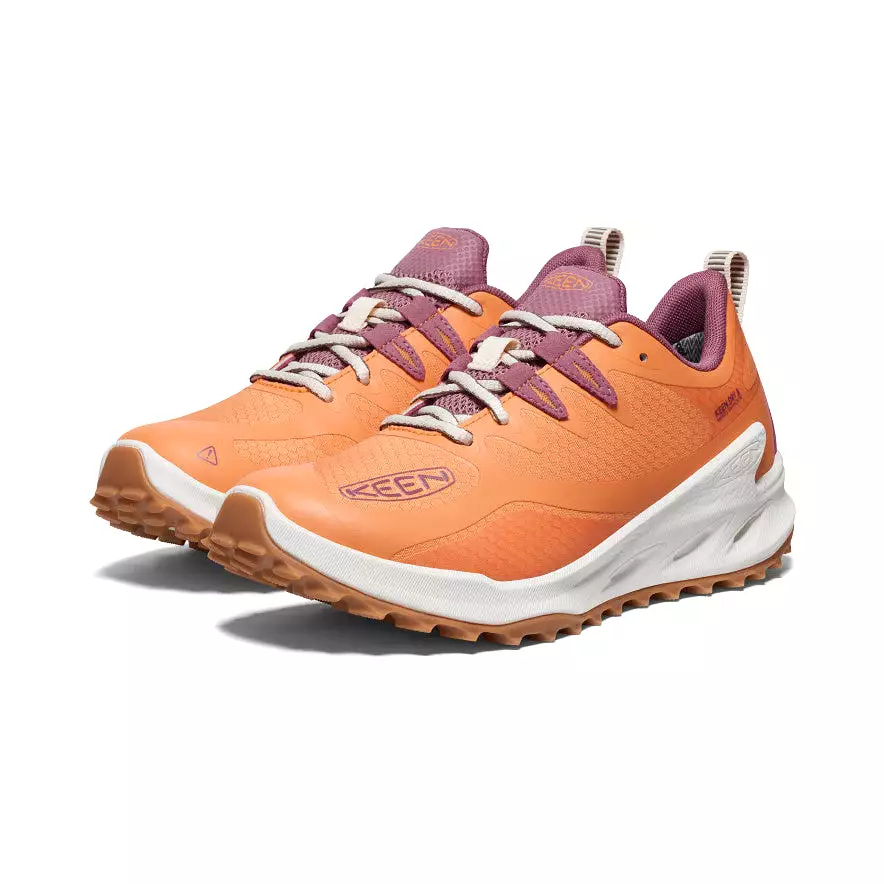 Women's Zionic Waterproof Hiking Shoe  |  Tangerine/Star White