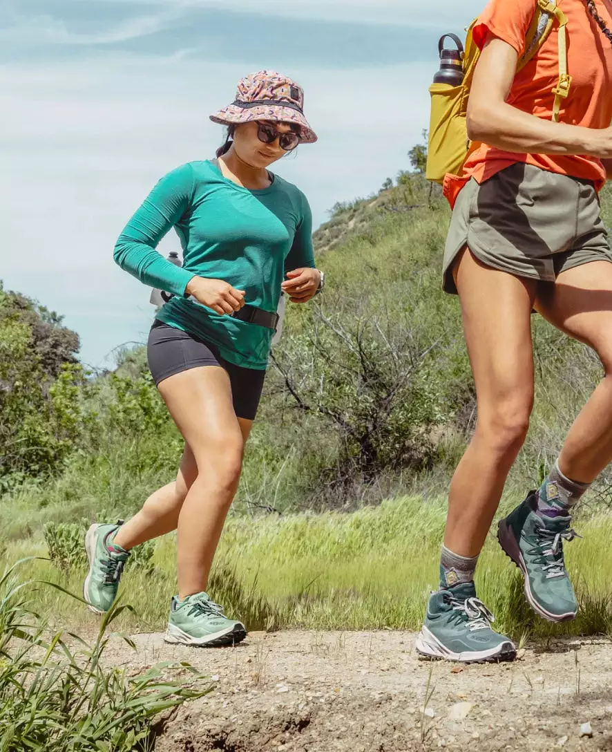 Women's Zionic Waterproof Hiking Shoe  |  Tangerine/Star White