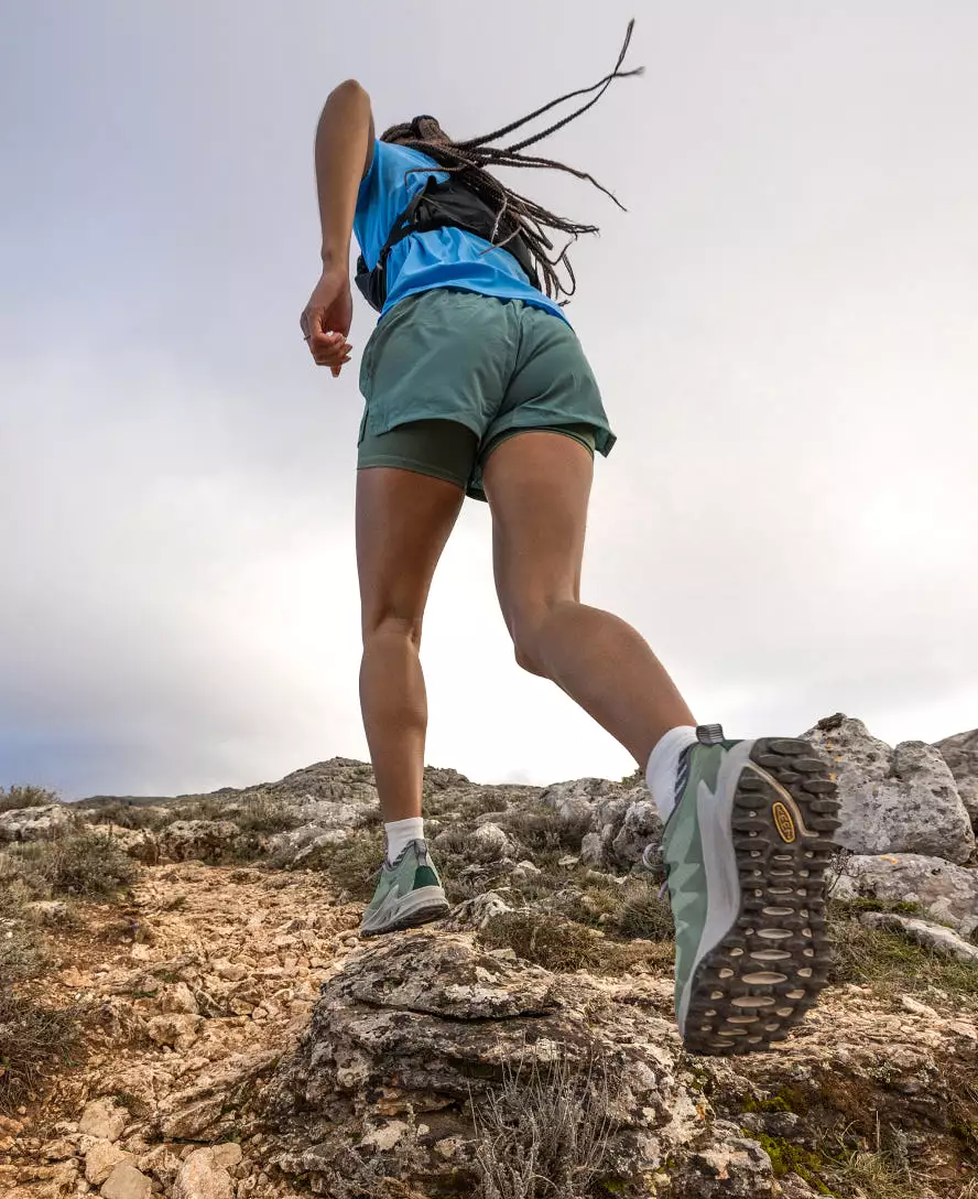 Women's Zionic Waterproof Hiking Shoe  |  Tangerine/Star White