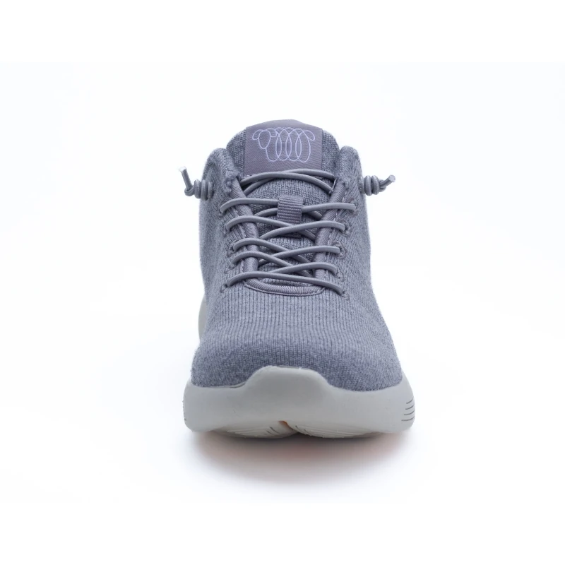 Woolloomooloo Cheviot Wool Sneaker – Grey